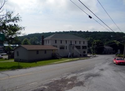 The Site of the Block House. Click for full size. The Site of the Block House image. Click for full size.
