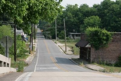 Main Street of old Brookside. image. Click for full size.