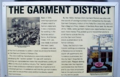 The Garment District Marker image. Click for full size.