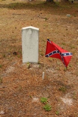 Graniteville Cemetery Confederate Veteran image. Click for full size.