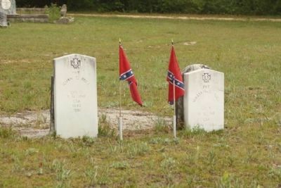Graniteville Cemetery Confederate Veterans image. Click for full size.