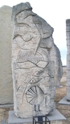 Prairie Passages Lyon Echo Carving image. Click for full size.