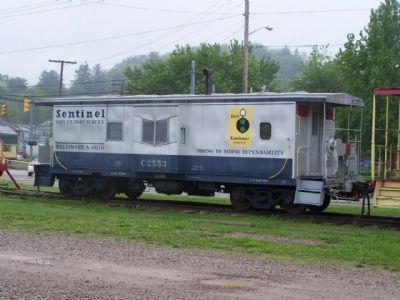 Hocking Valley Railway , nearby B&O Caboose. Click for full size. Hocking Valley Railway , nearby B&O Caboose image. Click for full size.