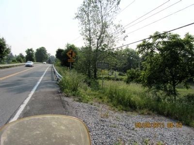 Site of Cromline House Marker reinstalled!. Click for full size. Site of Cromline House Marker reinstalled! image. Click for full size.