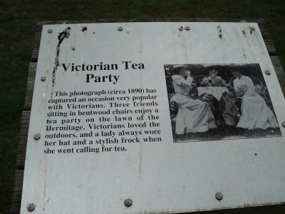 Victorian Tea Party Marker image. Click for full size.
