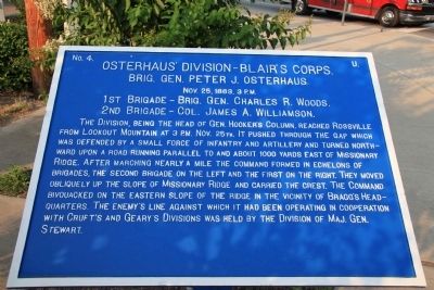 Osterhaus' Division - Blair's Corps. Marker image. Click for full size.