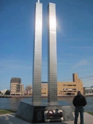 September 11, 2001 Memorial image. Click for full size.