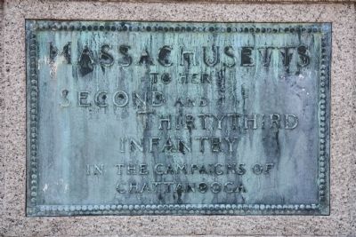 Massachusetts Marker. Click for full size. Massachusetts Marker image. Click for full size.