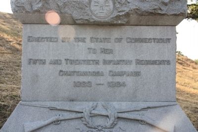 Erected by the State of Connecticut Marker image. Click for full size.