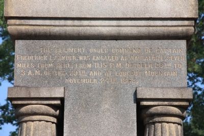 109th Pennsylvania Infantry. Marker. Click for full size. 109th Pennsylvania Infantry. Marker image. Click for full size.