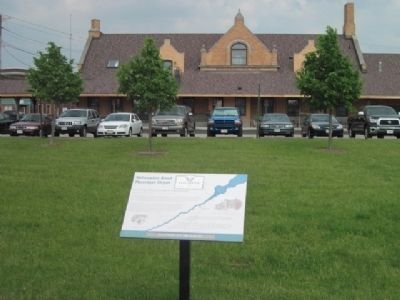 Milwaukee Road Passenger Depot and Marker image. Click for full size.