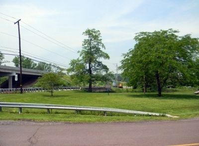 Wide view of the Widow Catherine Smith Marker image. Click for full size.