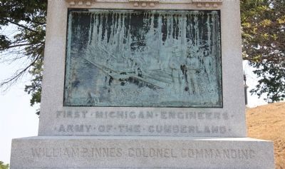 First  Michigan  Engineers Marker image. Click for full size.