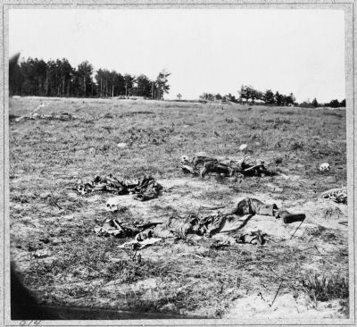 Battlefield of Gaines Mill, Va. image. Click for full size.