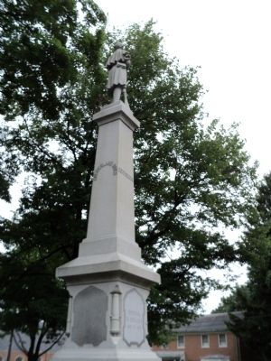 Rockaway Civil War Monument (Rear View) image. Click for full size.