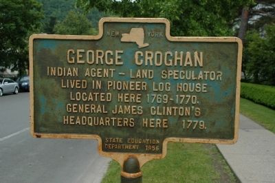 George Croghan Marker image. Click for full size.