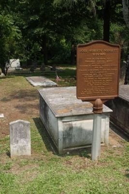 Joel Roberts Poinsett Marker, at graveside. Click for full size. Joel Roberts Poinsett Marker, at graveside image. Click for full size.