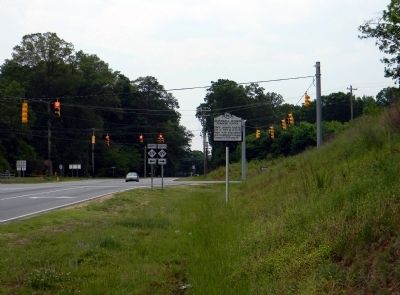 Wide view of the Stonewall Jackson Training School Marker. Click for full size. Wide view of the Stonewall Jackson Training School Marker image. Click for full size.