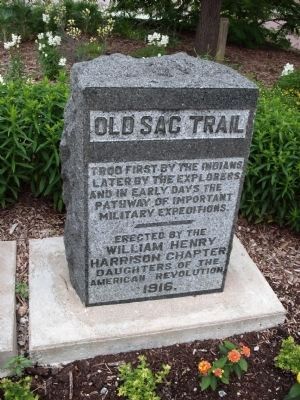 Old Sac Trail Marker image. Click for full size.