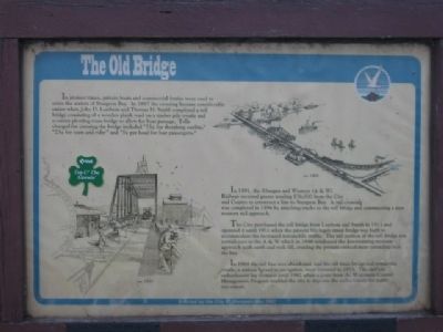 The Old Bridge Marker image. Click for full size.