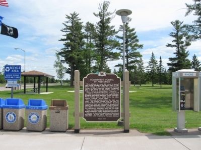 Northwest Portal of Wisconsin Marker image. Click for full size.
