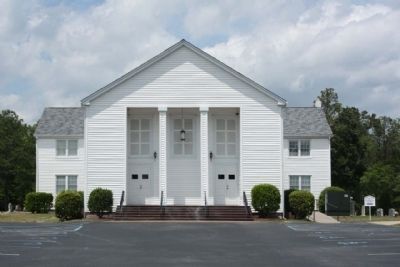 Sandy Level Baptist Church, as mentioned image. Click for full size.
