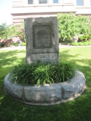 Brown County Civil War Memorial. Click for full size. Brown County Civil War Memorial image. Click for full size.