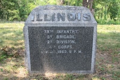 79th Illinois Marker image. Click for full size.
