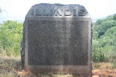 22nd Illinois Marker image. Click for full size.