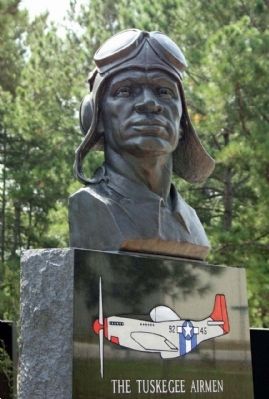 Tuskegee Airmen Memorial. Click for full size. Tuskegee Airmen Memorial image. Click for full size.