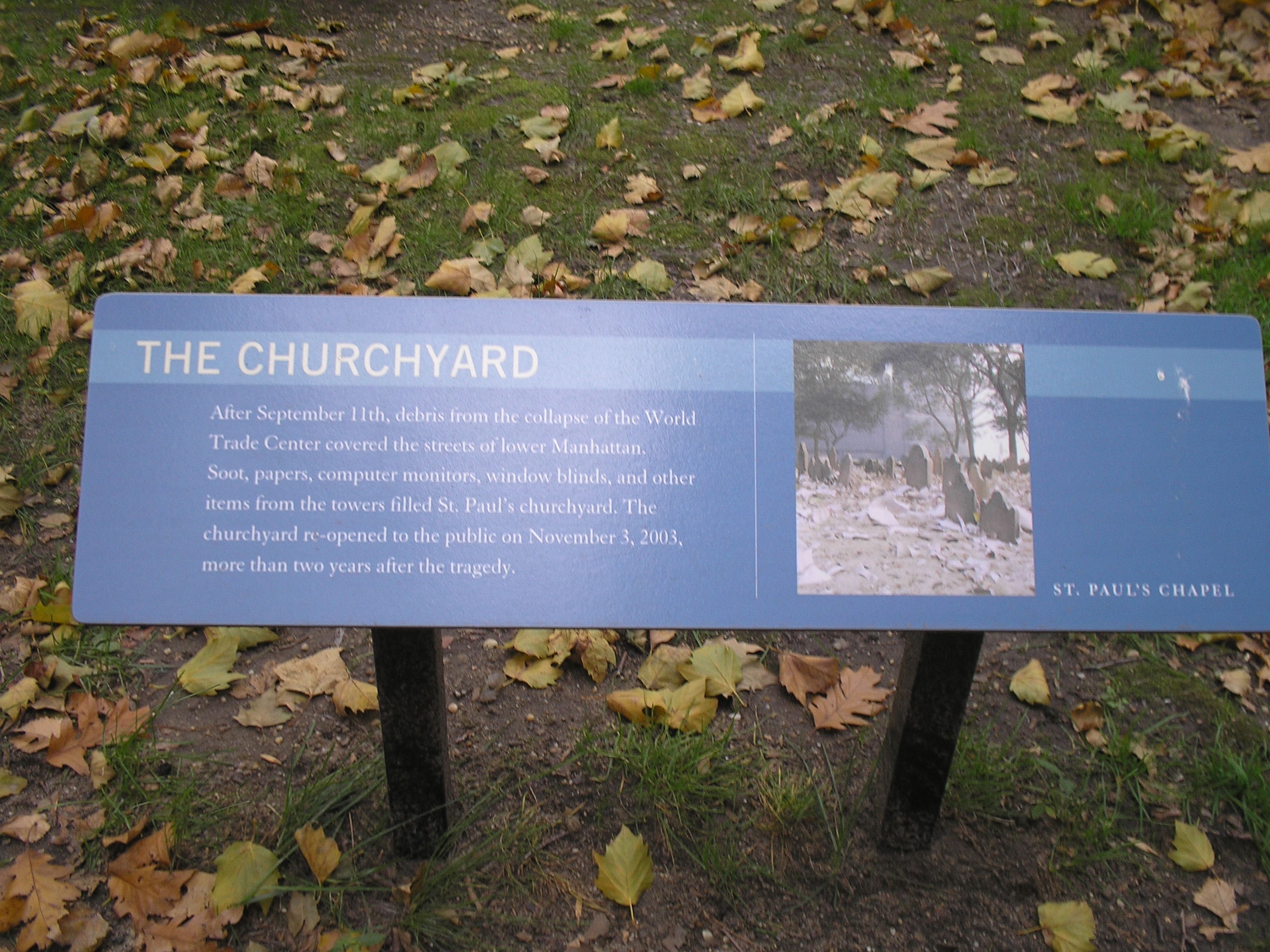 The Churchyard Marker