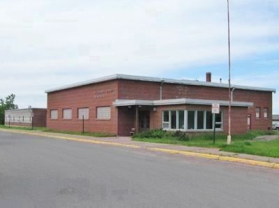 Former Poplar High School. Click for full size. Former Poplar High School image. Click for full size.