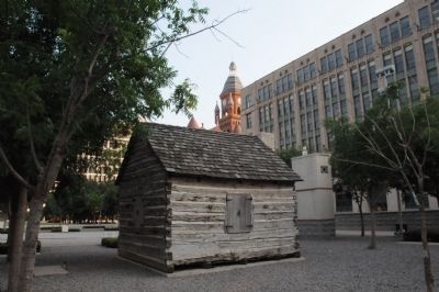 John Neely Bryan Cabin. Click for full size. John Neely Bryan Cabin image. Click for full size.
