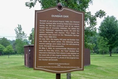 Dunbar Oak Marker image. Click for full size.