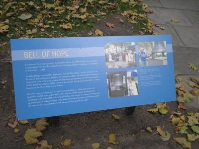 Bell of Hope Marker image. Click for full size.