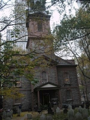 St. Paul's Chapel Churchyard. Click for full size. St. Paul's Chapel Churchyard image. Click for full size.