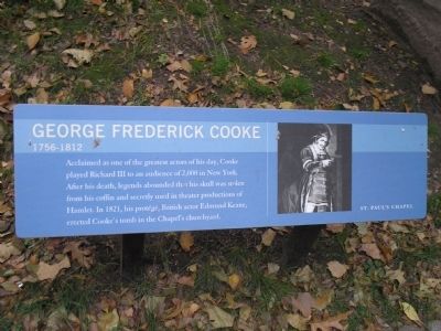 George Frederick Cooke Marker image. Click for full size.