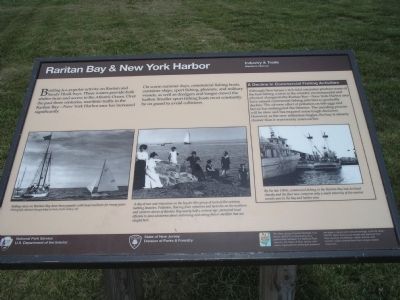 Raritan Bay & New York Harbor Marker image. Click for full size.