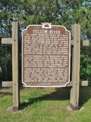 Yellow River Marker image. Click for full size.
