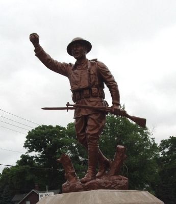 Front - - Doughboy Statue image. Click for full size.