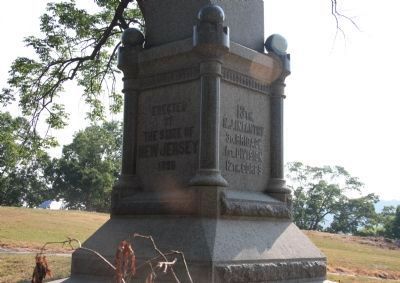 New Jersey State Monument. Click for full size. New Jersey State Monument image. Click for full size.