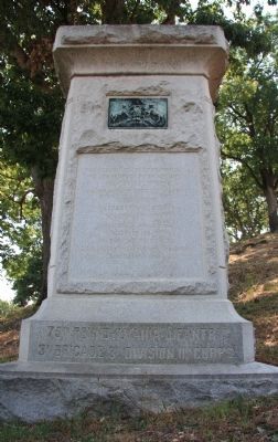 75th Pennsylvania Infantry Marker image. Click for full size.