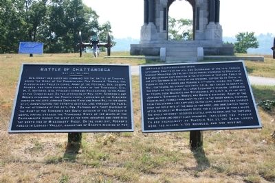 Battle of Chattanooga. Marker image. Click for full size.