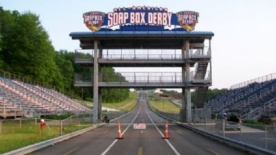 Derby Downs Finish Line image. Click for full size.