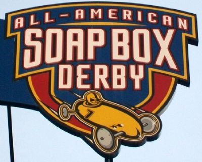 The All American Soap Box Derby Logo image. Click for full size.