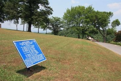 Woods' Brigade Marker. Click for full size. Woods' Brigade Marker image. Click for full size.