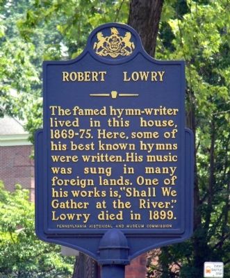 Robert Lowry Marker image. Click for full size.
