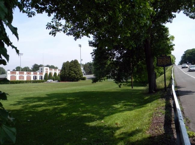 Wide view of the Bucknell University Marker image. Click for full size.