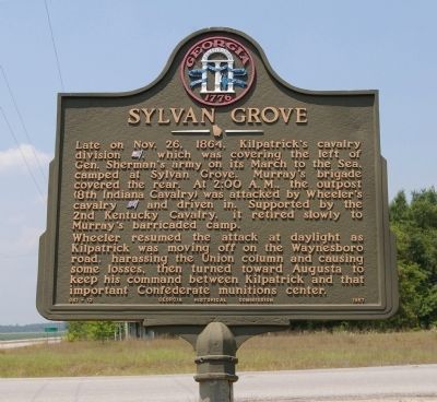 Sylvan Grove Marker image. Click for full size.