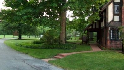 The Gate Lodge, Stan Hywet Hall & Gardens Marker image. Click for full size.